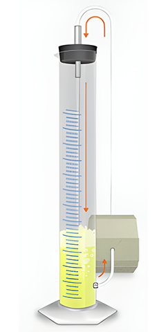 Tank Side Recirculation Foam Test(UAI-138B)の試験装置
