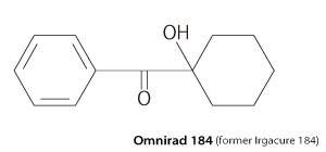 Omnirad 184 former Irgacure 184 IGM RESINS B V Omnirad 184 former Irgacure 184 IGM RESINS B V